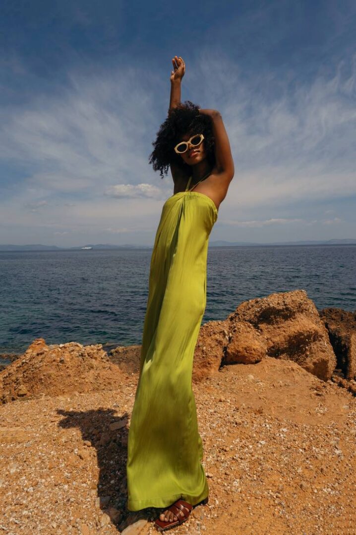 Γυναικεία Ολόσωμη Φόρμα-Lime - Image 3