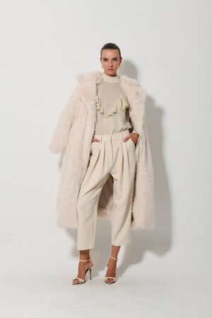 Γυναικείο Παντελόνι-Εκρού