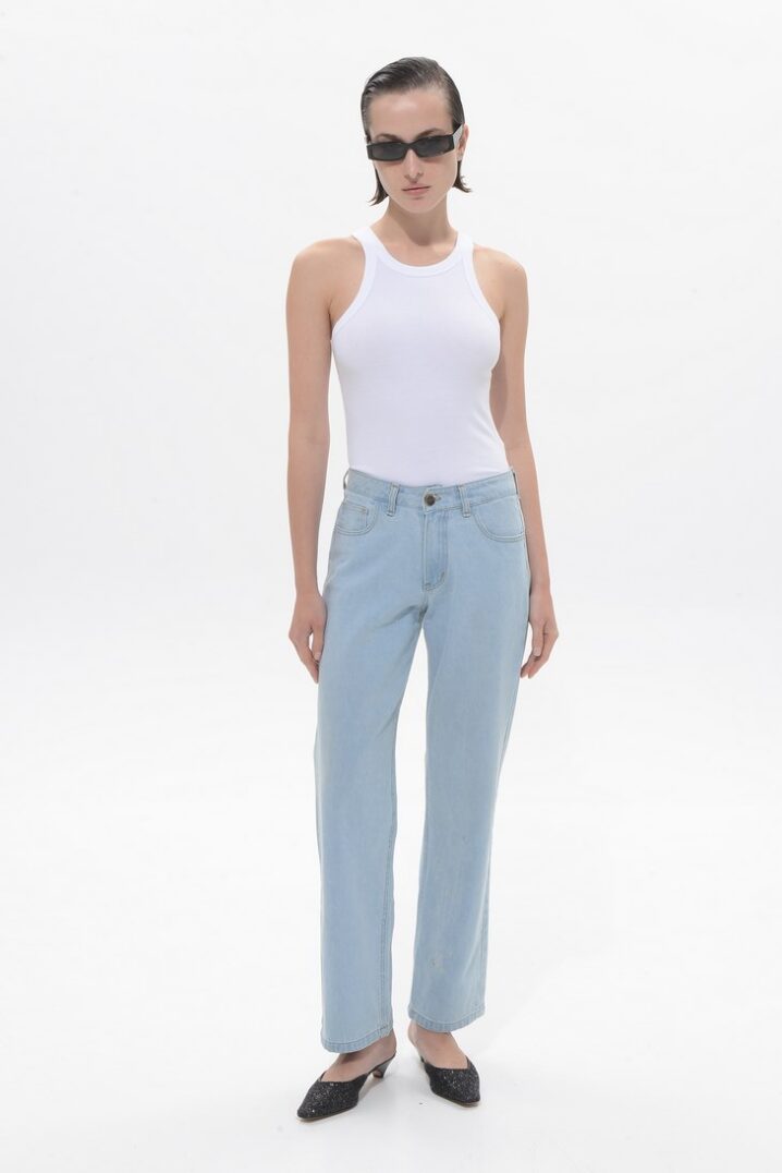 Γυναικείο Jean Παντελόνι Stacy-Light Blue - Image 2