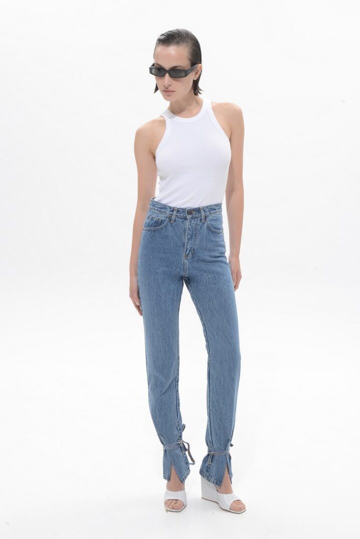 Γυναικείο Jean Παντελόνι Noor-Mid Blue