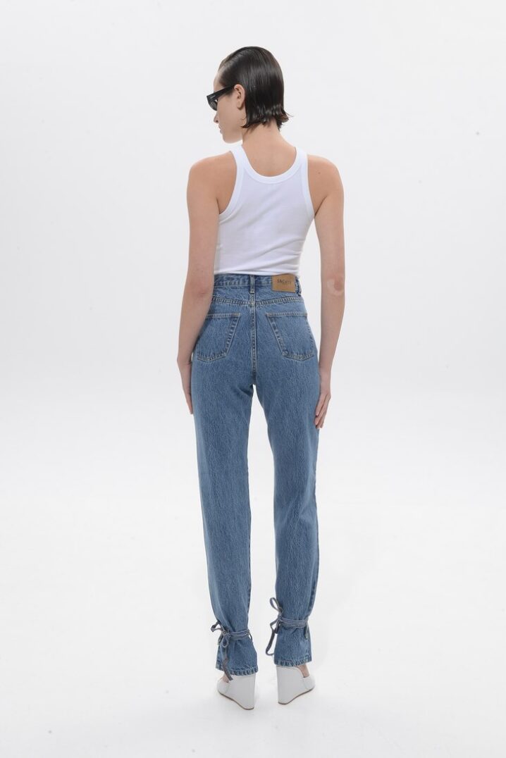 Γυναικείο Jean Παντελόνι Noor-Mid Blue - Image 2