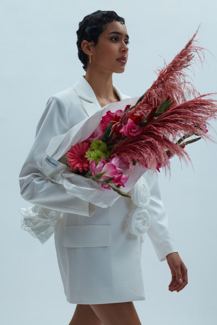 Γυναικείο Alaia Blazer-Off White - Image 6