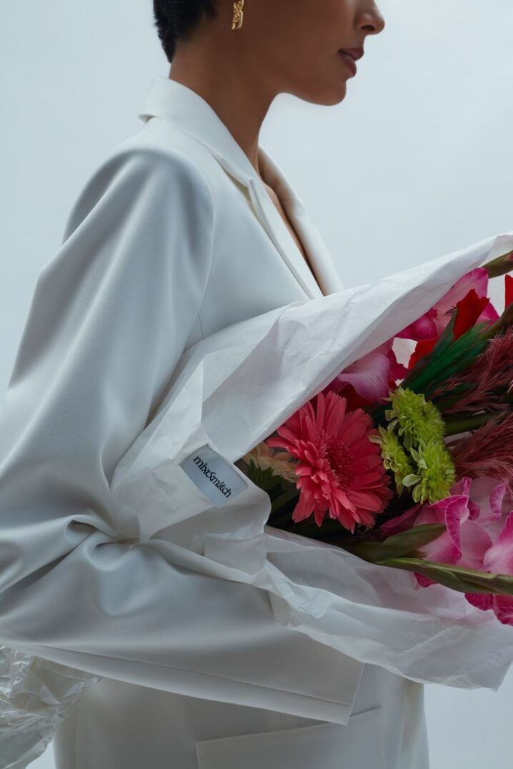 Γυναικείο Alaia Blazer-Off White - Image 7