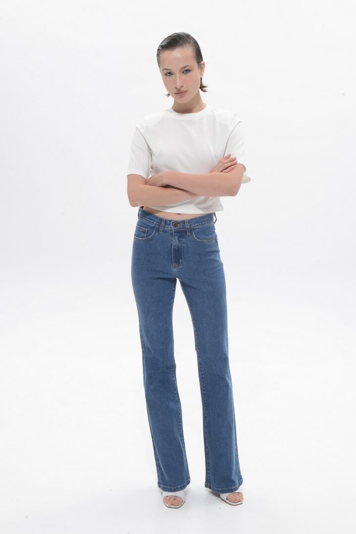 Γυναικείο Jean Παντελόνι Arianna Elastic-Mid Blue
