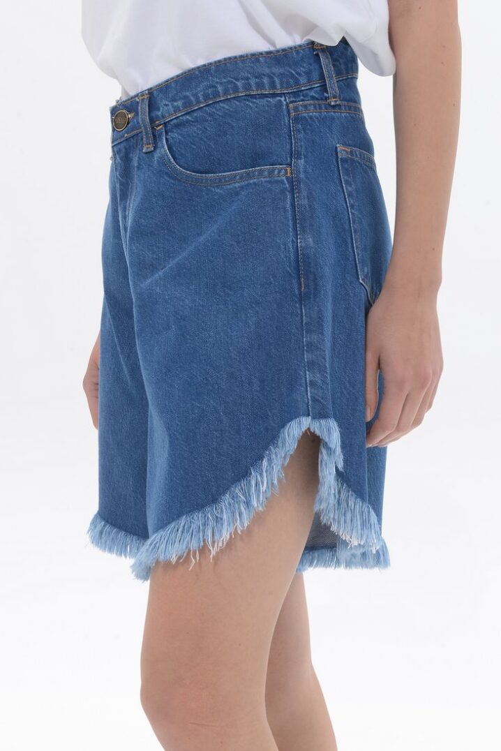 Γυναικείο Domna Denim Shorts-Mid Blue - Image 2