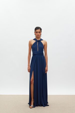 Γυναικείο Maxi Φόρεμα Beatrice Polymorphic-Royal Blue