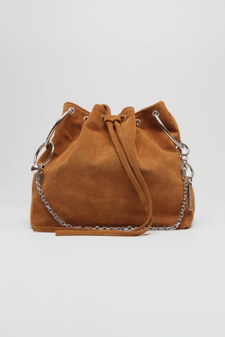 Γυναικεία Aria Large Suede Τσάντα-Ταμπά - Image 2