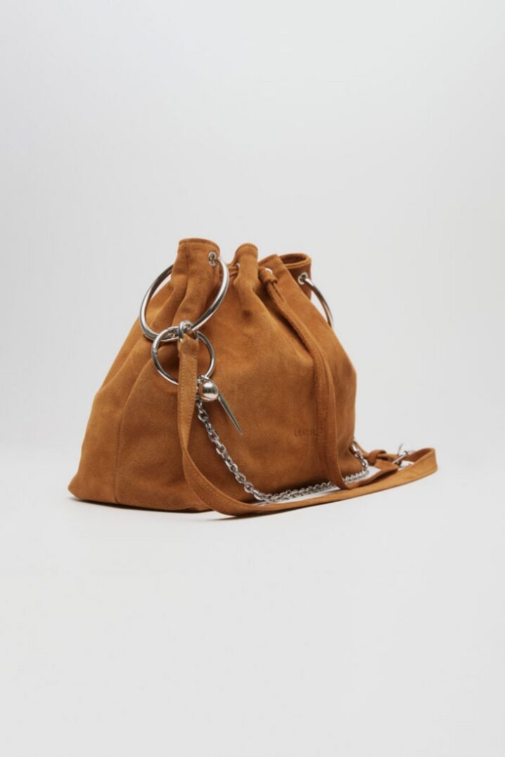 Γυναικεία Aria Large Suede Τσάντα-Ταμπά - Image 4
