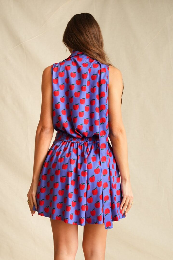 Γυναικείο Red Apple Close Shorts-Μωβ - Image 2