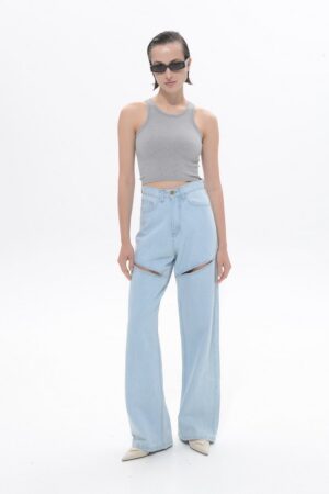 Γυναικείο Jean Παντελόνι Cindy-Light Blue