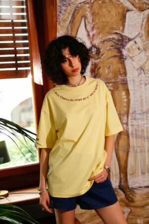 Γυναικείο Girl T.Shirt-Kίτρινο