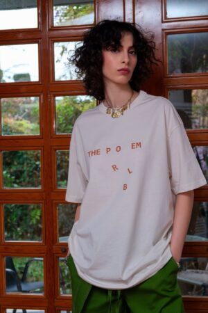 Γυναικείο Poem T.Shirt-Eκρού