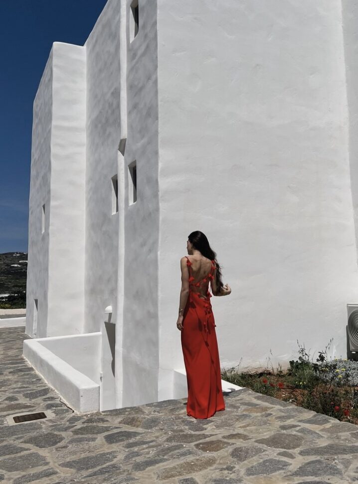 Γυναικείο Isla Φόρεμα-Κόκκινο - Image 2