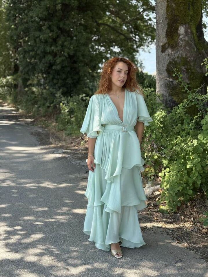 Γυναικείο Sarah Φόρεμα-Μέντα - Image 4