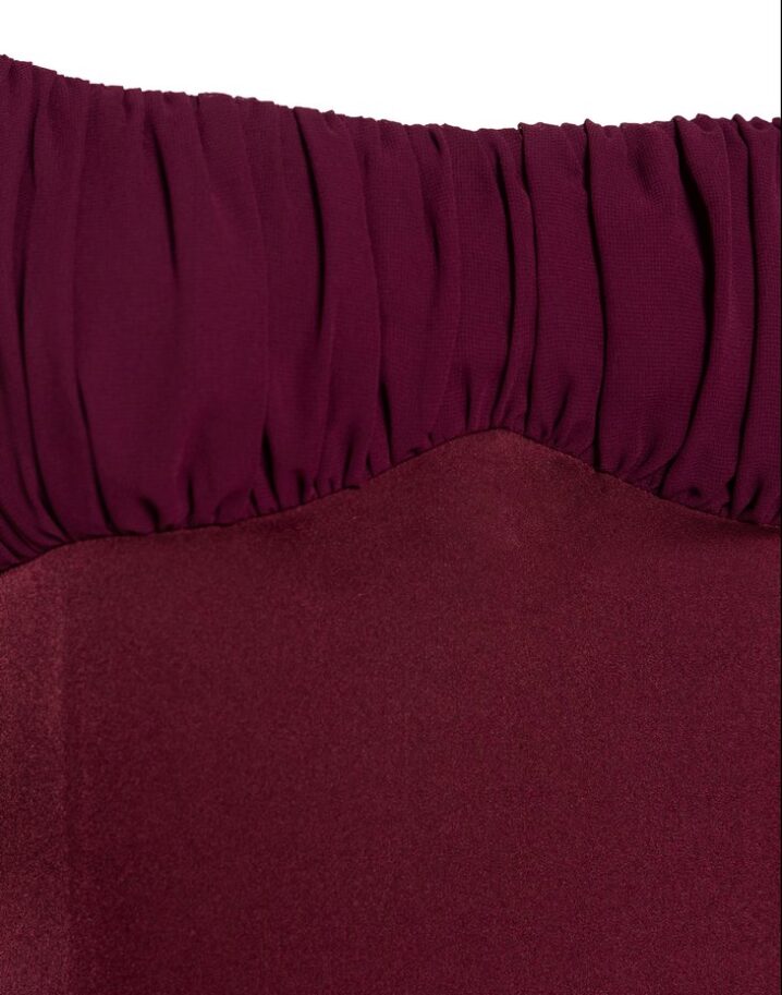 Γυναικείο Φόρεμα Gabrielle-Burgundy - Image 5