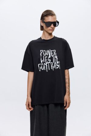Γυναικείο Power Lies In Contrast T-Shirt