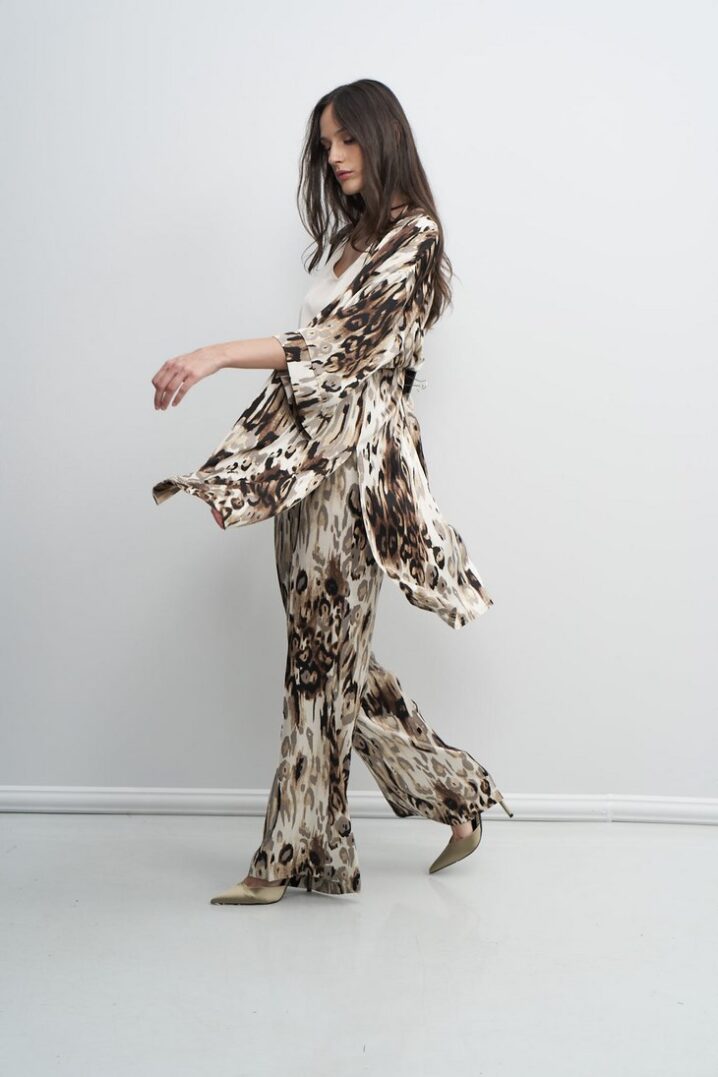 Γυναικείο Κιμονό-Animal Print - Image 3