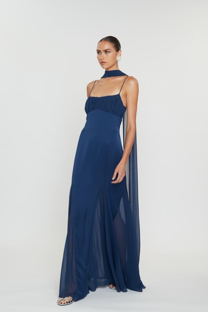 Γυναικείο Φόρεμα Gabrielle-Royal Blue - Image 3