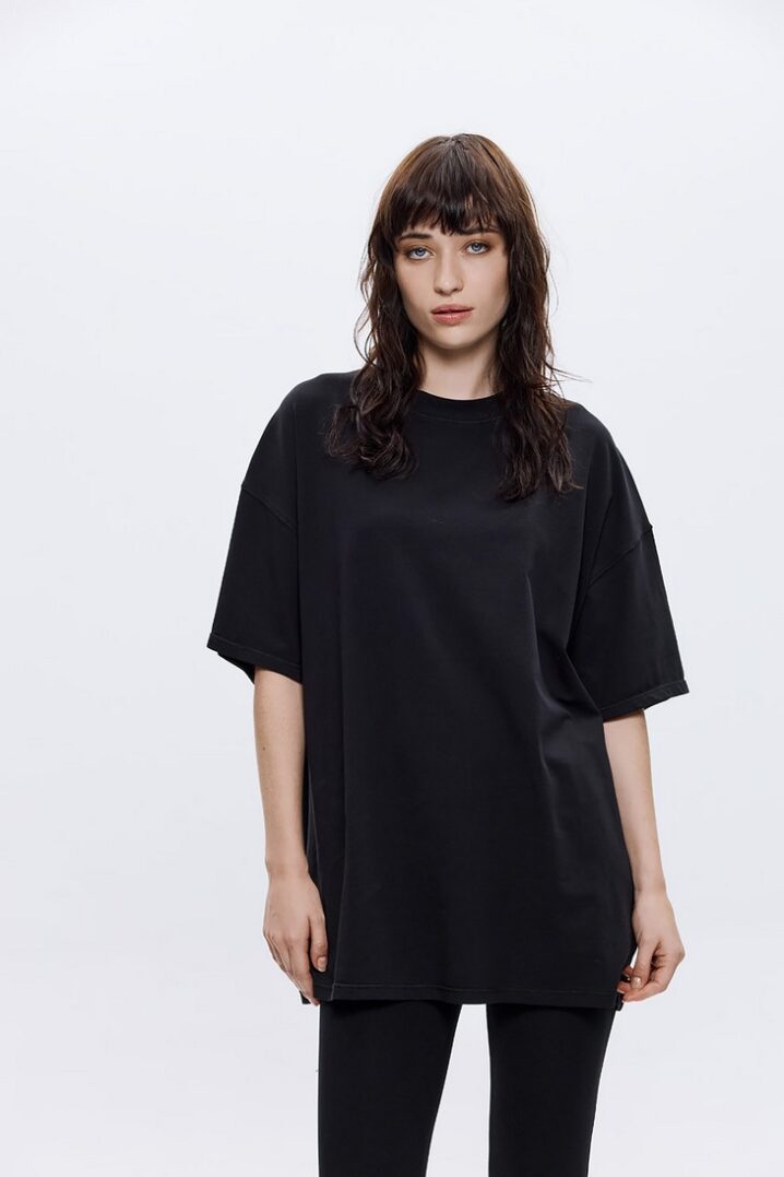 Γυναικείο μπλούζα Est.96 Red T-Shirt Oversize - Image 2