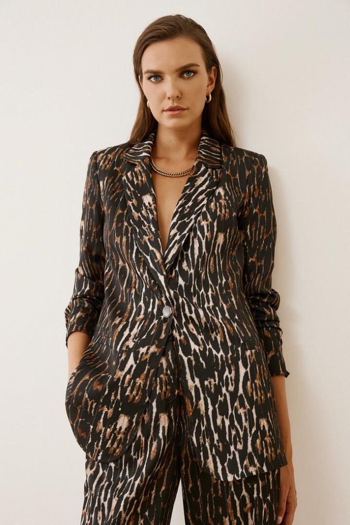 Γυναικείο Σακάκι Leopard-Animal print - Image 2