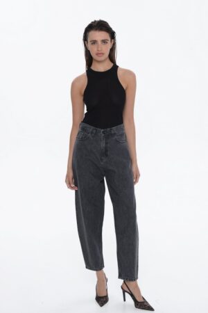 Γυναικείο Jean Παντελόνι Lima Slouchy-Stone Black