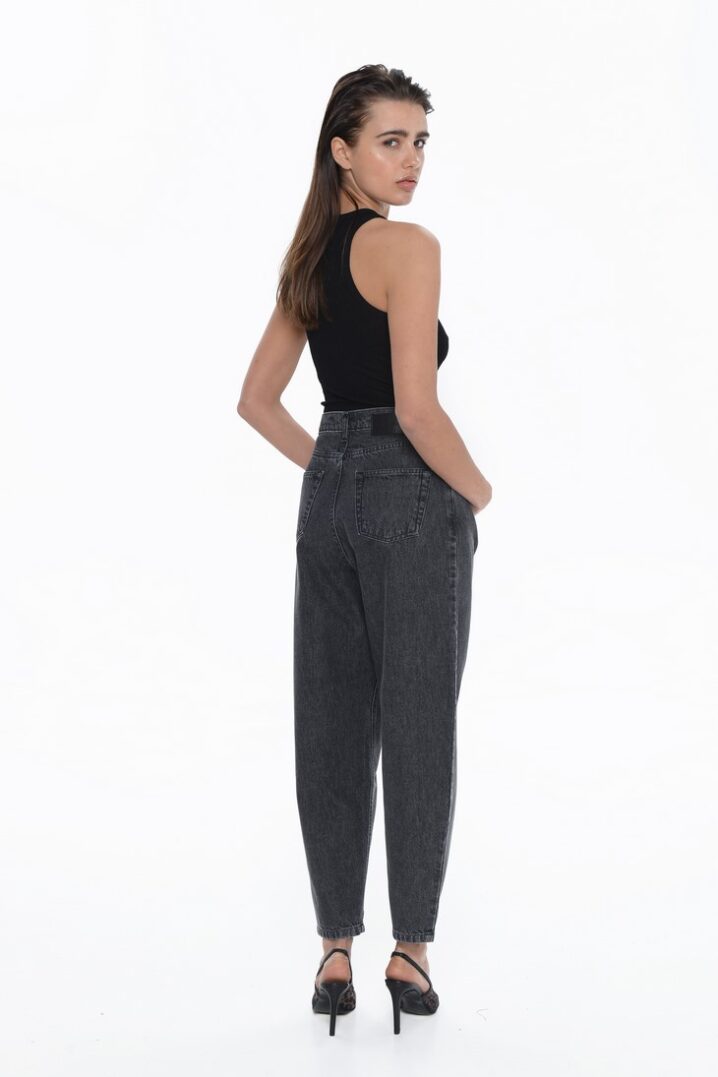 Γυναικείο Jean Παντελόνι Lima Slouchy-Stone Black - Image 2