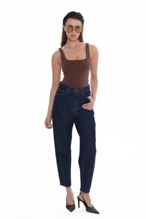 Γυναικείο Jean Παντελόνι Lima Slouchy-Ocean Blue
