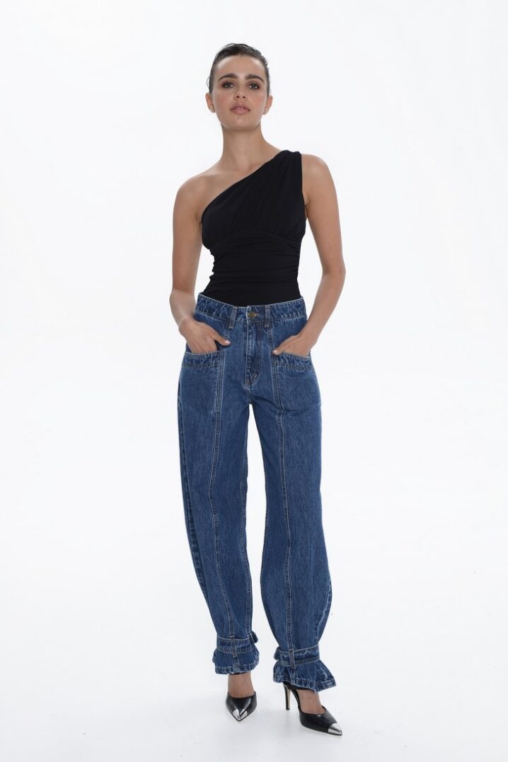 Γυναικείο Jean Παντελόνι Skylar-Mid Blue - Image 3