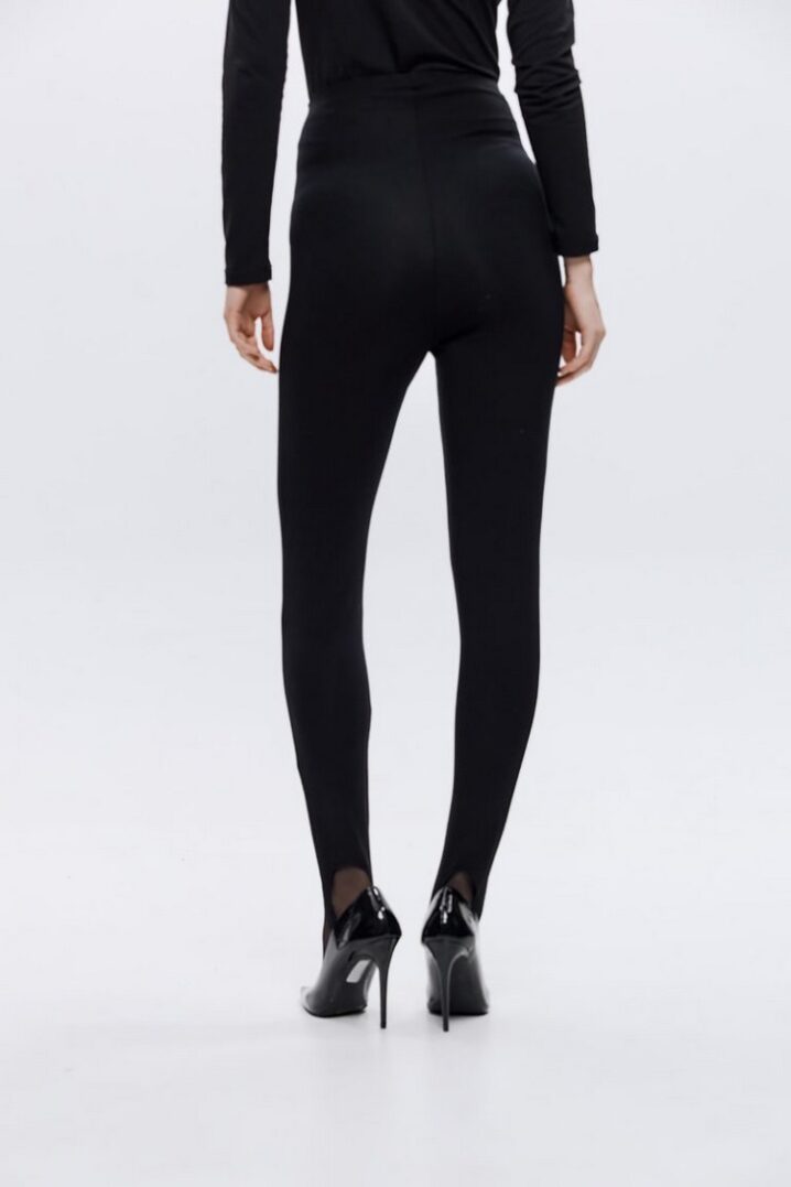 Γυναικείο Rowan Stirrup Leggings Παντελόνι-Μαύρο - Image 2