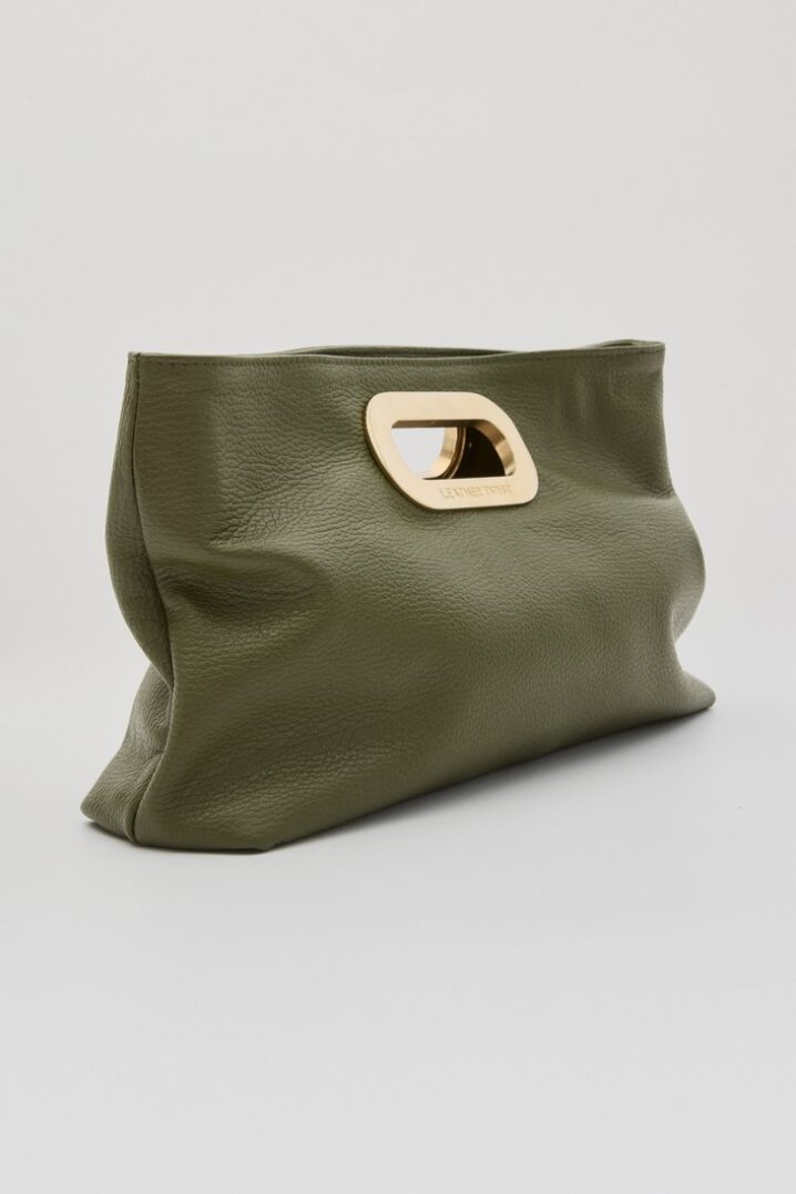 Γυναικεία Δερμ.Τσάντα Clutch Got Her-Χακί - Image 2