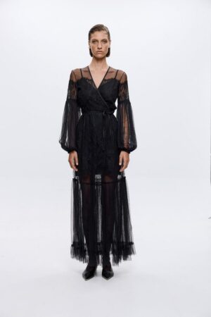 Γυναικείο Laylin Φόρεμα-Mαύρο