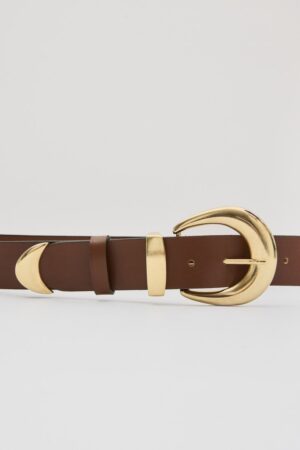 Γυναικεία Δερμ. Ζώνη Roota-Καφέ