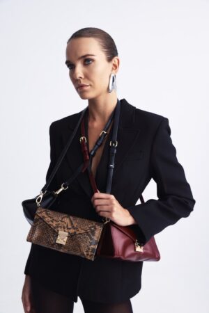 Γυναικεία Δερμ. Lockette Τσάντα-Αnimal Print