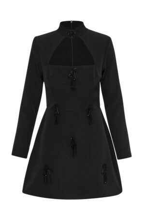 Γυναικείο Hartley Mini Φόρεμα-Μαύρο