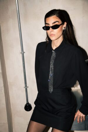 Γυναικείο London Πουκάμισο-Μαύρο