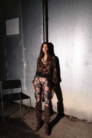 Γυναικείο Fortuna Leggings-Floral