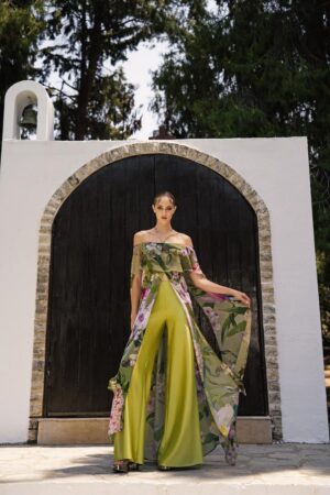 Γυναικείο Σετ Floral-Lime