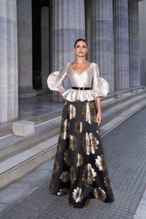 Γυναικείο Luxe Skirt Σετ-Μαύρο