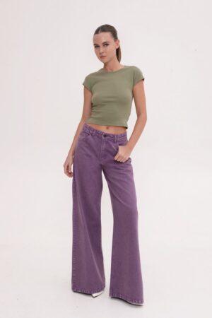 Γυναικείο Jean Παντελόνι Belen-Purple