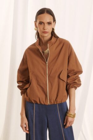 Γυναικείο Bomber Jacket-Ταμπά