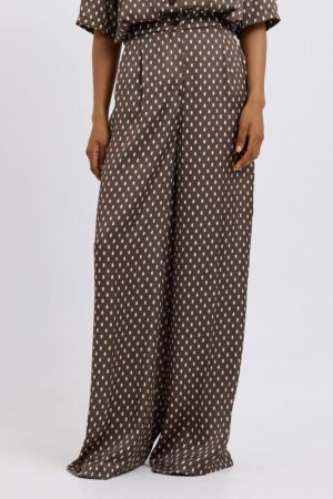 Γυναικεία Satin Polca Dot Marisa-Καφέ