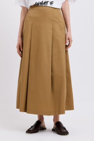 Γυναικεία Lilith Canvas Φούστα-Μπεζ