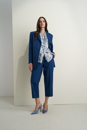 Γυναικείο Blazer Σακάκι-Μπλε