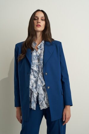 Γυναικείο Barrel Παντελόνι-Μπλε