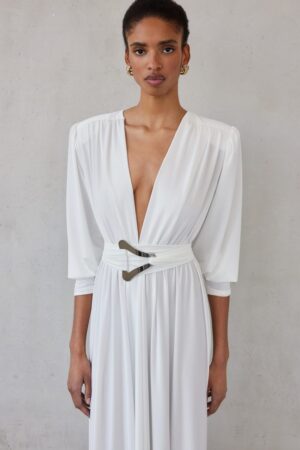 Γυναικείο Carla Φόρεμα-Off White