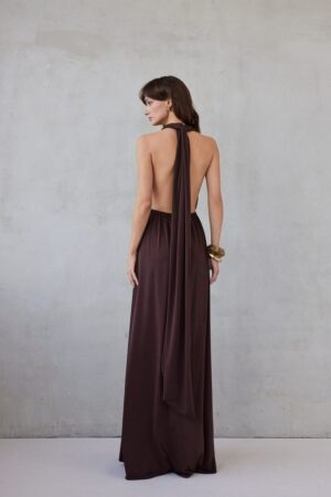 Γυναικείο Beatrice Φόρεμα-Royal Brown