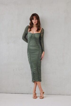 Γυναικείο Julliete Φόρεμα-Khaki