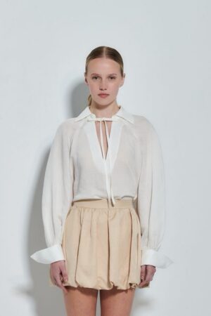 Γυναικεία Haris Μπλούζα-Λευκό