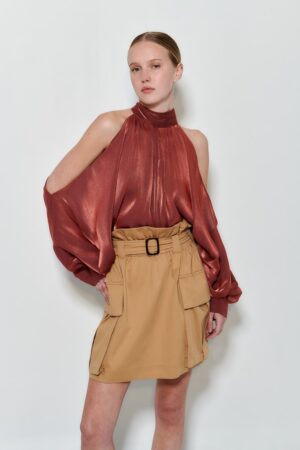 Γυναικεία Athena Μπλούζα-Καφέ