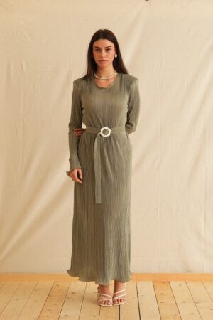 Γυναικείο Amore In Mint Maxi Φόρεμα-Μέντα